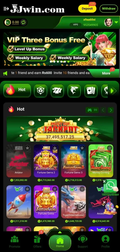 jjwin game